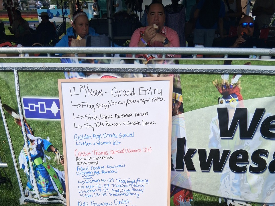 Schedule for the Akwesasne International Powwow — Sept. 13, 2026, Lamoureux Park, Cornwall, Ontario, Canada