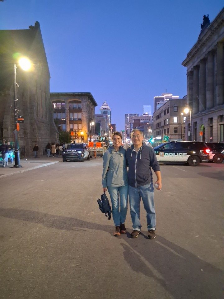 Sainte-Catherine Street before the concert — Oct. 3, 2026, Montreal, Quebec, Canada