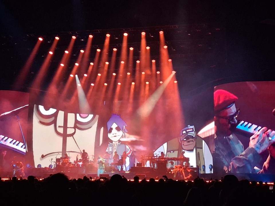 Gorillaz, The Mountain Tour, live at the Bell Centre — Oct. 3, 2026, Montreal, Quebec, Canada