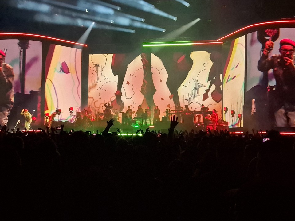 Gorillaz, The Mountain Tour, live at the Bell Centre — Oct. 3, 2026, Montreal, Quebec, Canada