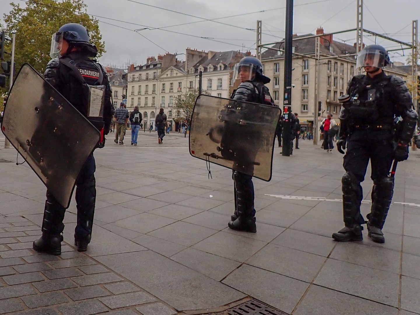 Before the protest — Oct. 24, 2026, Nantes, Pays de la Loire, France